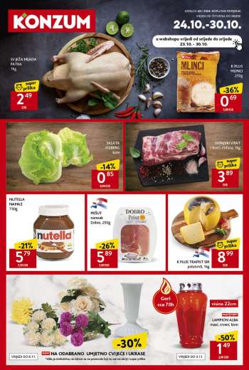 Konzum katalog - 24.10.2024. - 30.10.2024.