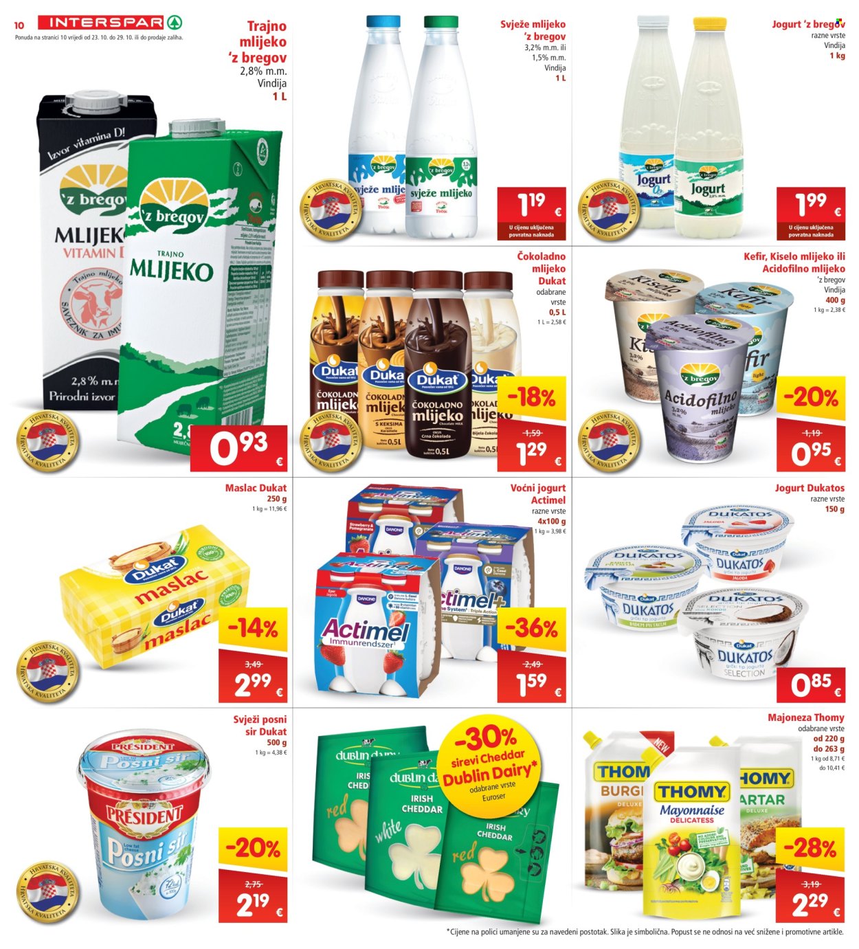 INTERSPAR katalog - 23.10.2024. - 29.10.2024. Stranica 10