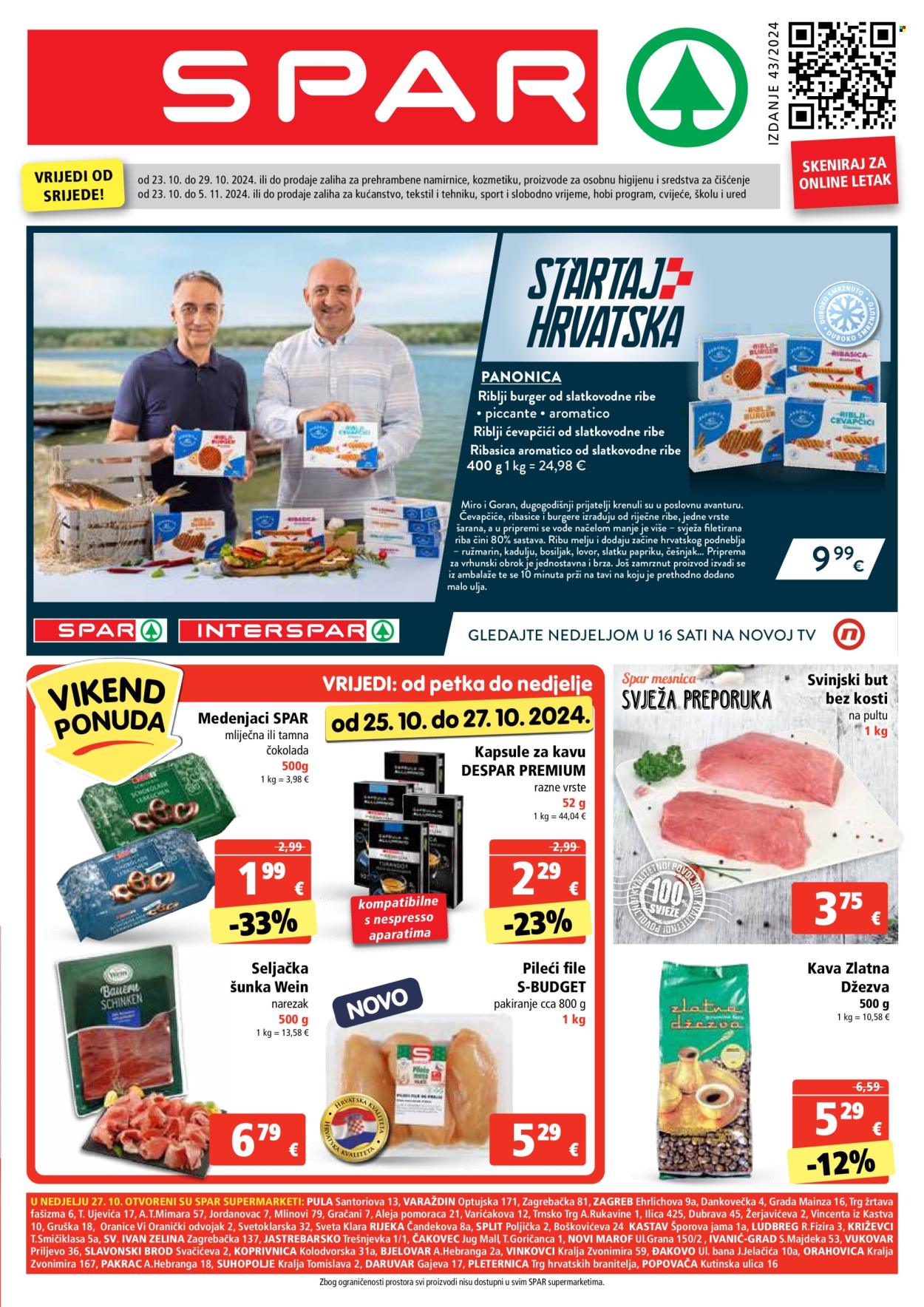 SPAR katalog - 23.10.2024. - 29.10.2024. Stranica 1