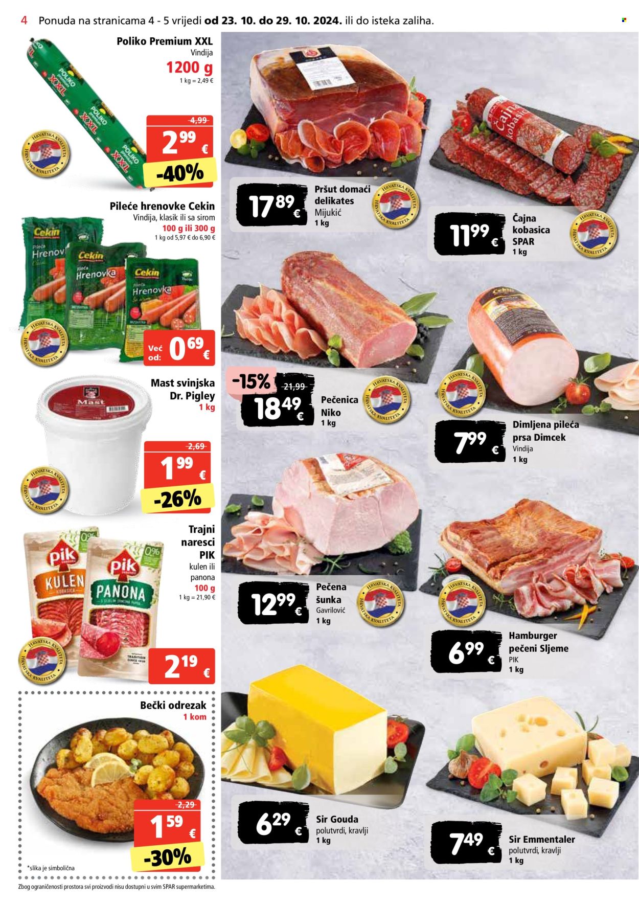 SPAR katalog - 23.10.2024. - 29.10.2024. Stranica 4