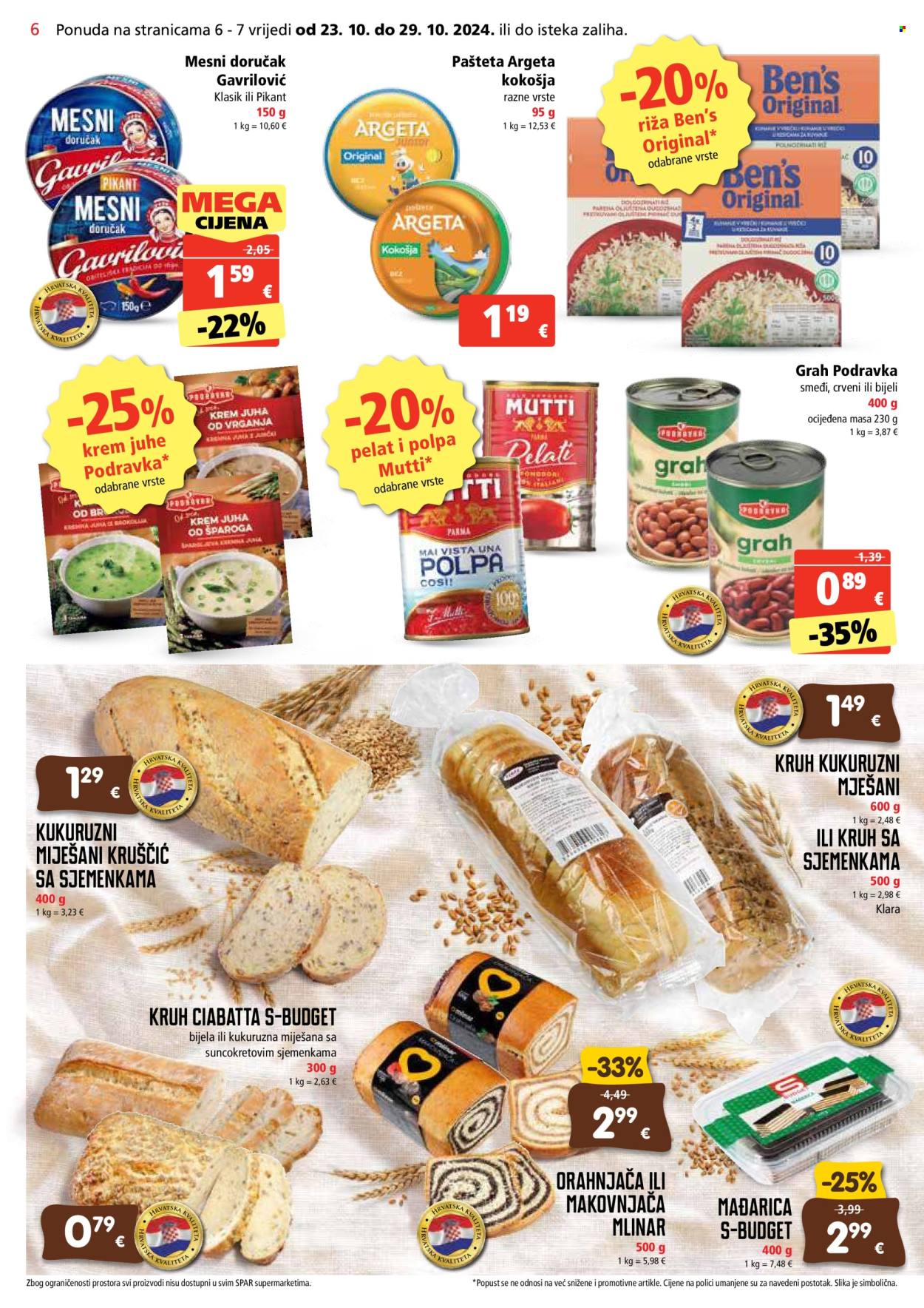 SPAR katalog - 23.10.2024. - 29.10.2024. Stranica 6