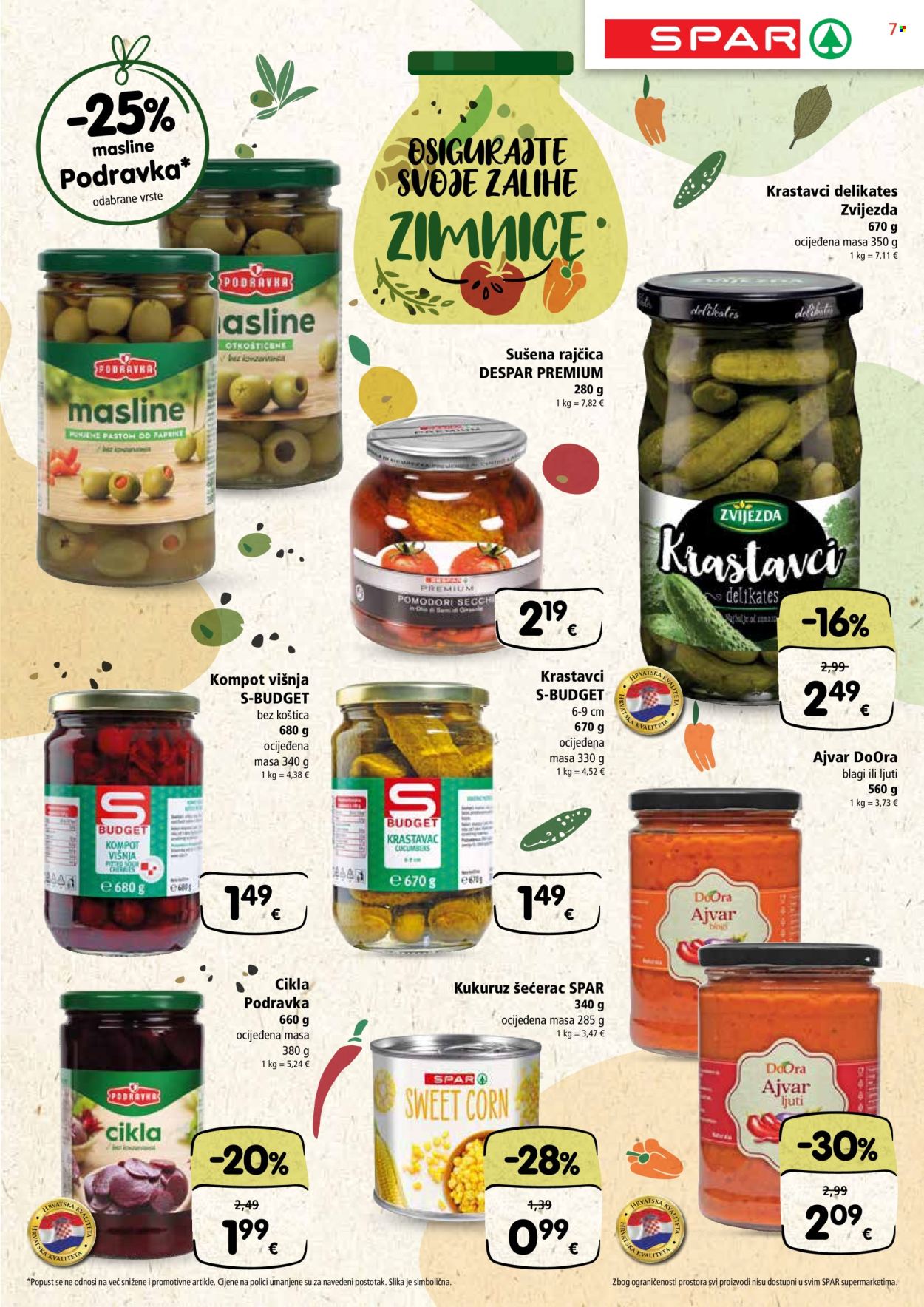 SPAR katalog - 23.10.2024. - 29.10.2024. Stranica 7