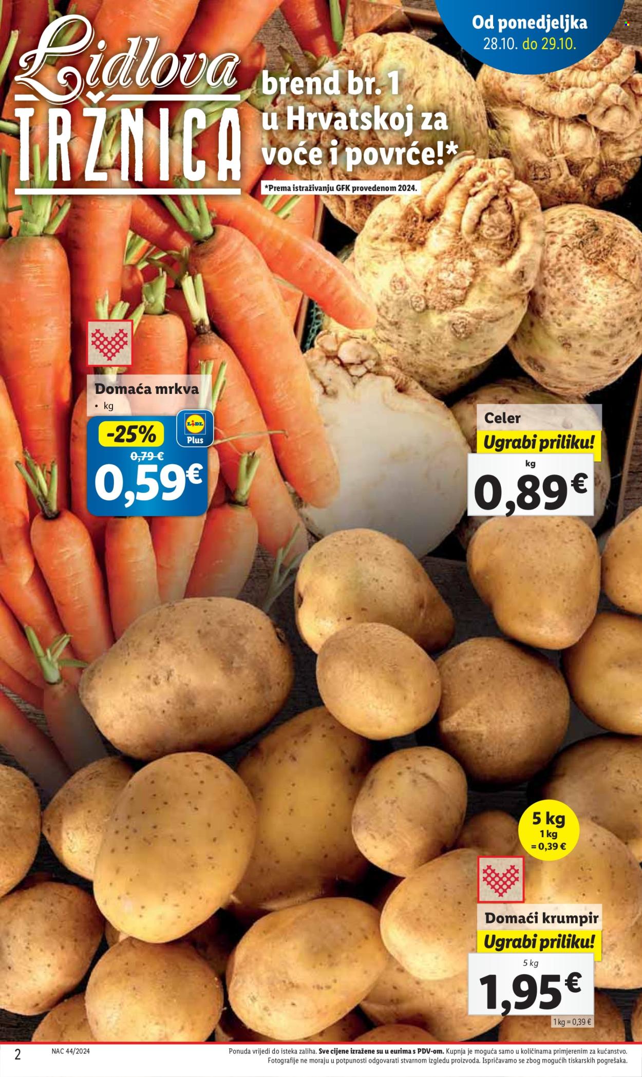 Lidl katalog - 28.10.2024. - 03.11.2024. Stranica 2