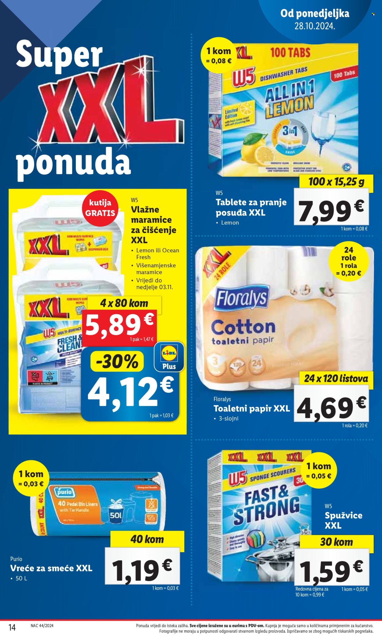 Lidl katalog - 28.10.2024. - 03.11.2024. Stranica 14
