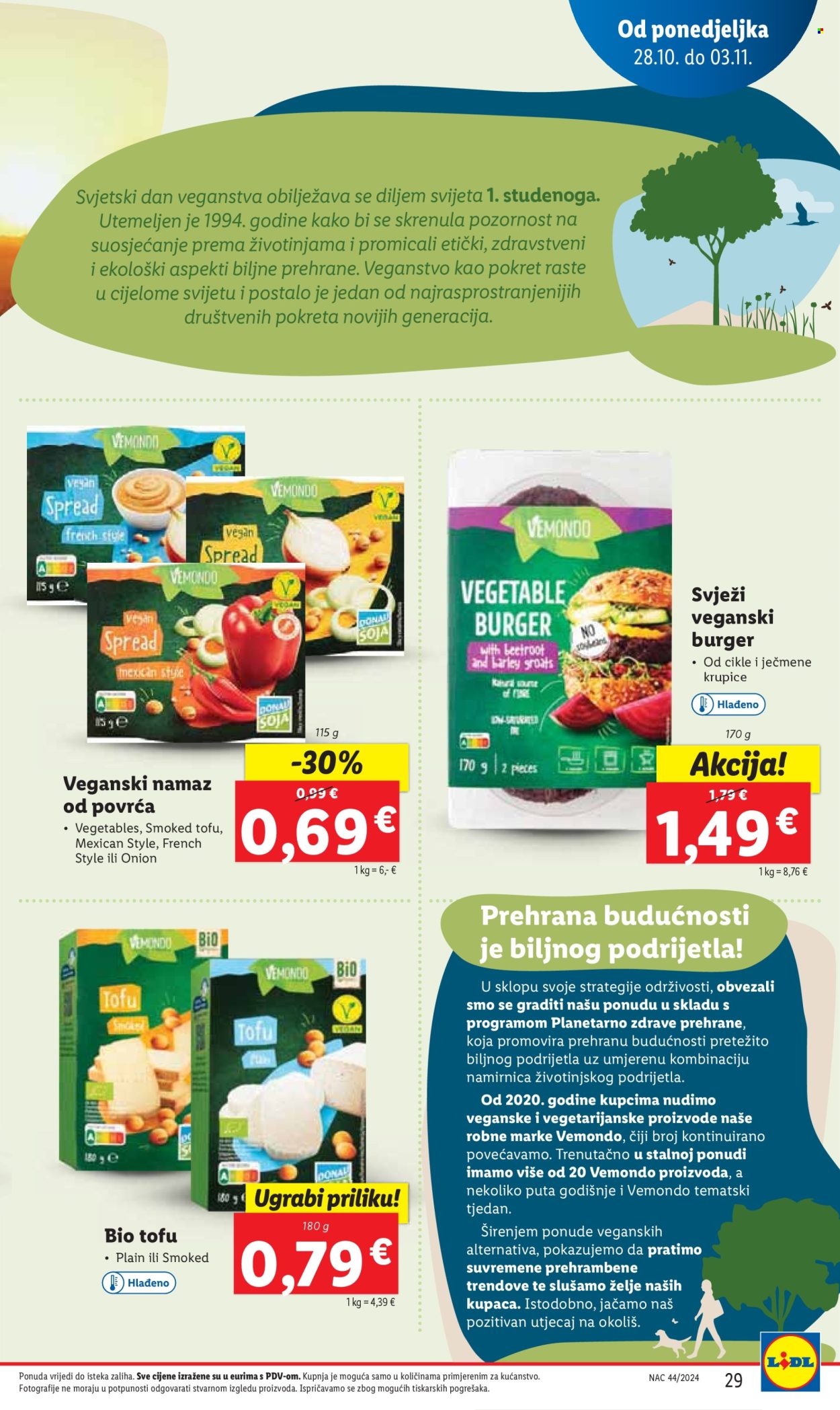 Lidl katalog - 28.10.2024. - 03.11.2024. Stranica 29