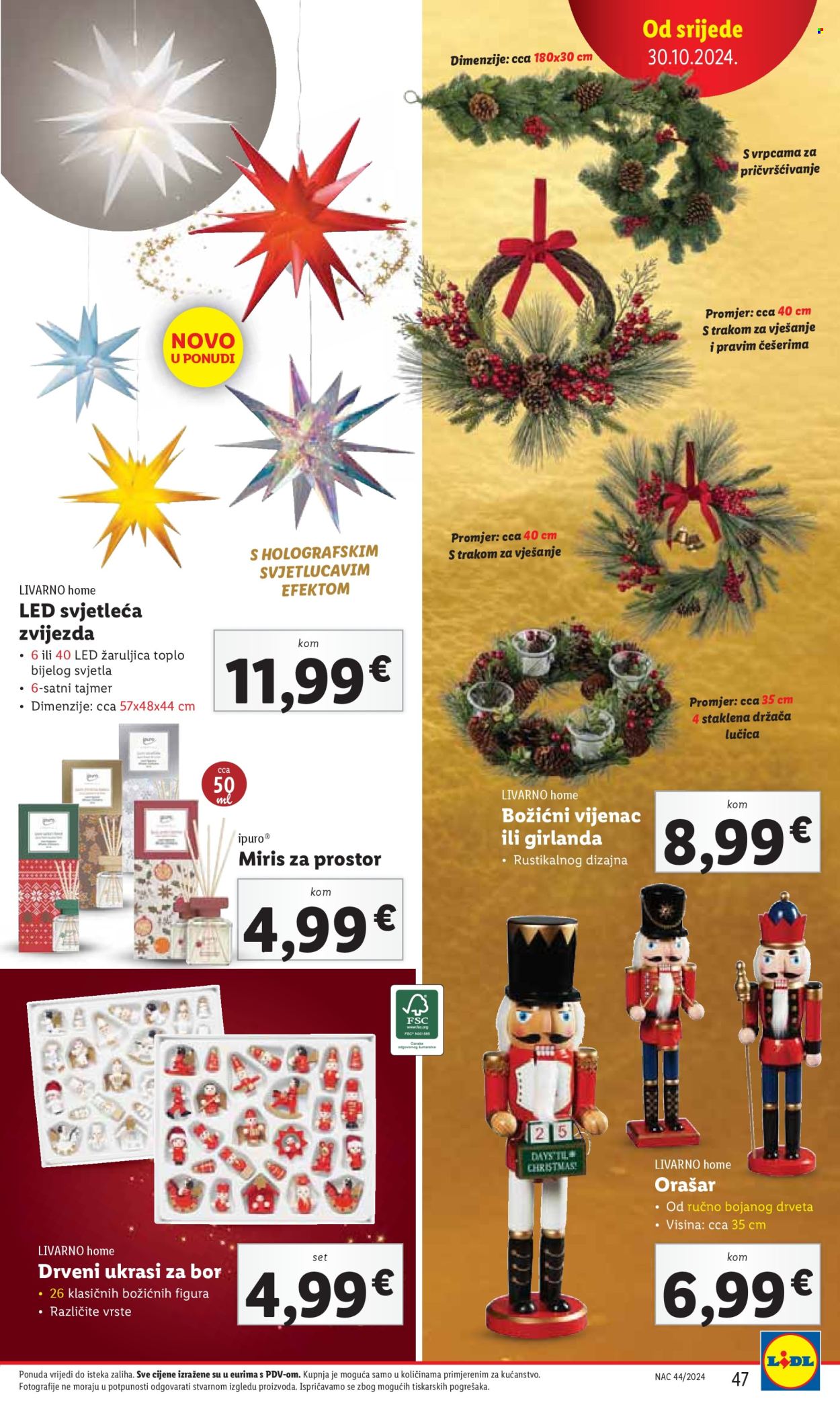 Lidl katalog - 28.10.2024. - 03.11.2024. Stranica 47
