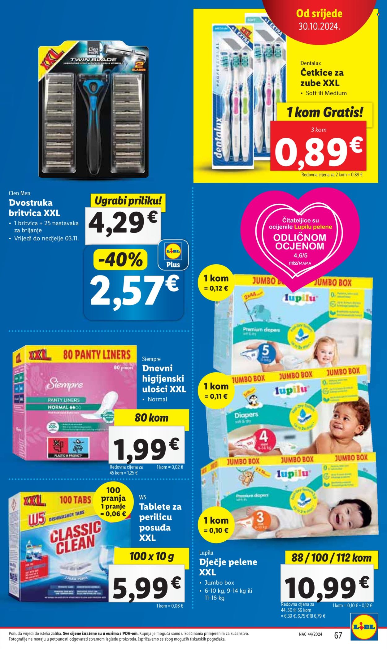 Lidl katalog - 28.10.2024. - 03.11.2024. Stranica 67