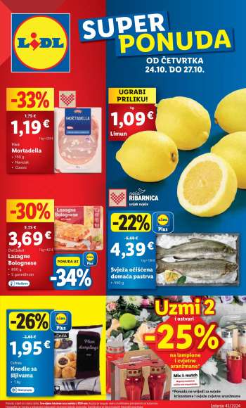 Lidl katalog - 24.10.2024. - 27.10.2024.