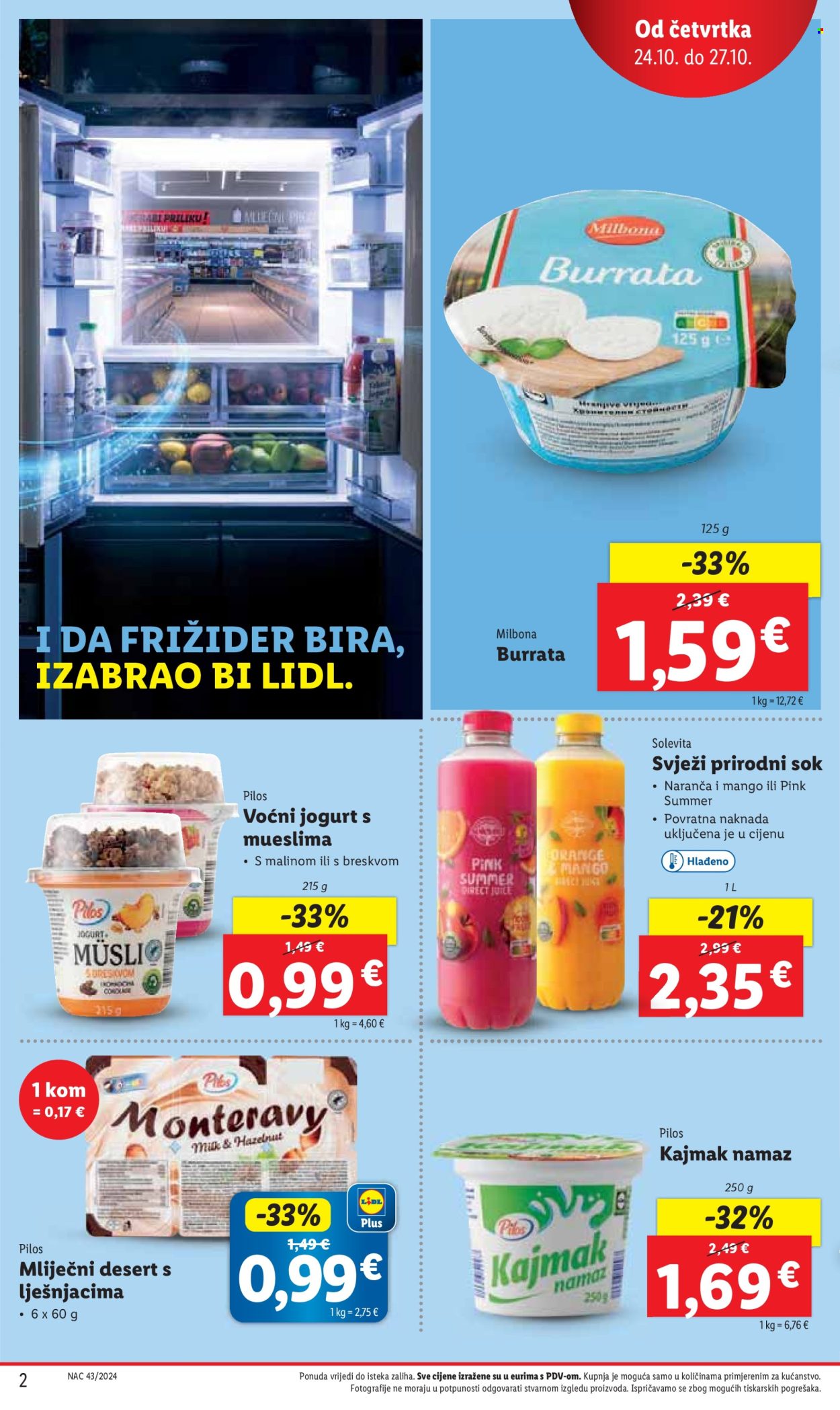 Lidl katalog - 24.10.2024. - 27.10.2024. Stranica 2