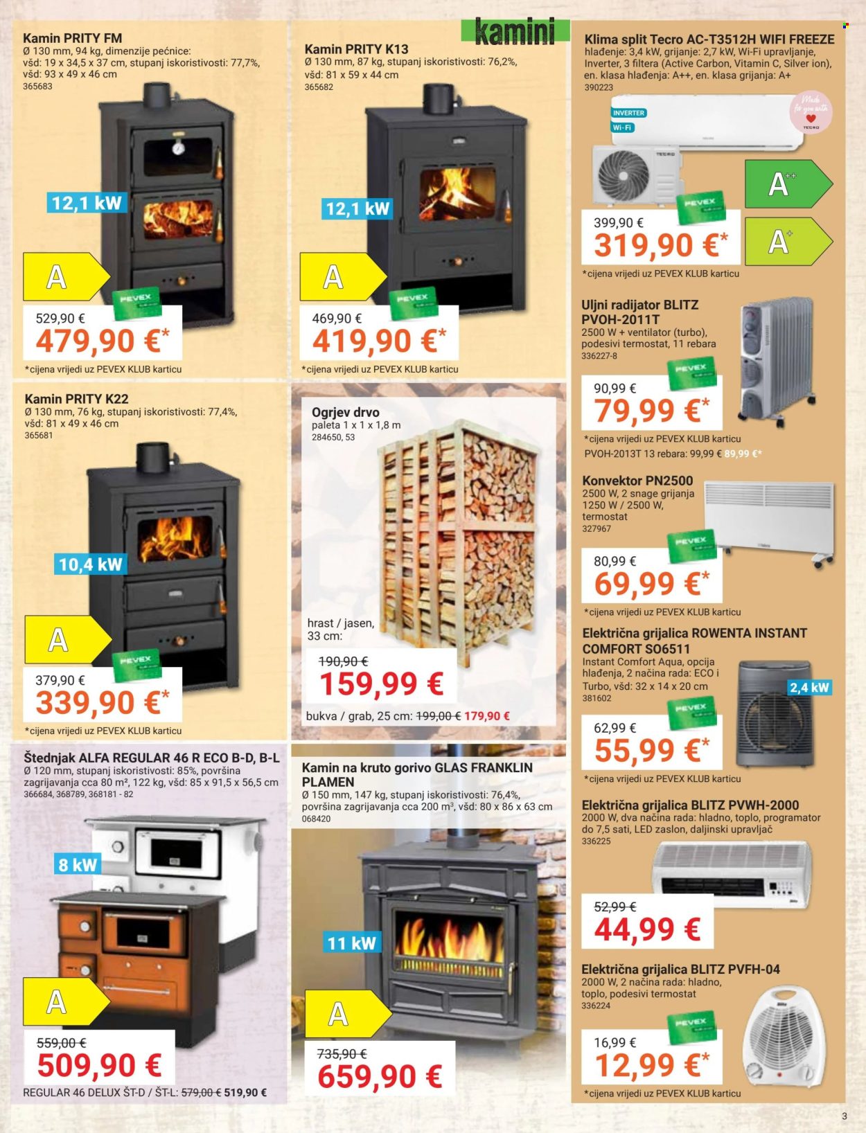 Pevex katalog - 24.10.2024. - 19.11.2024. Stranica 3