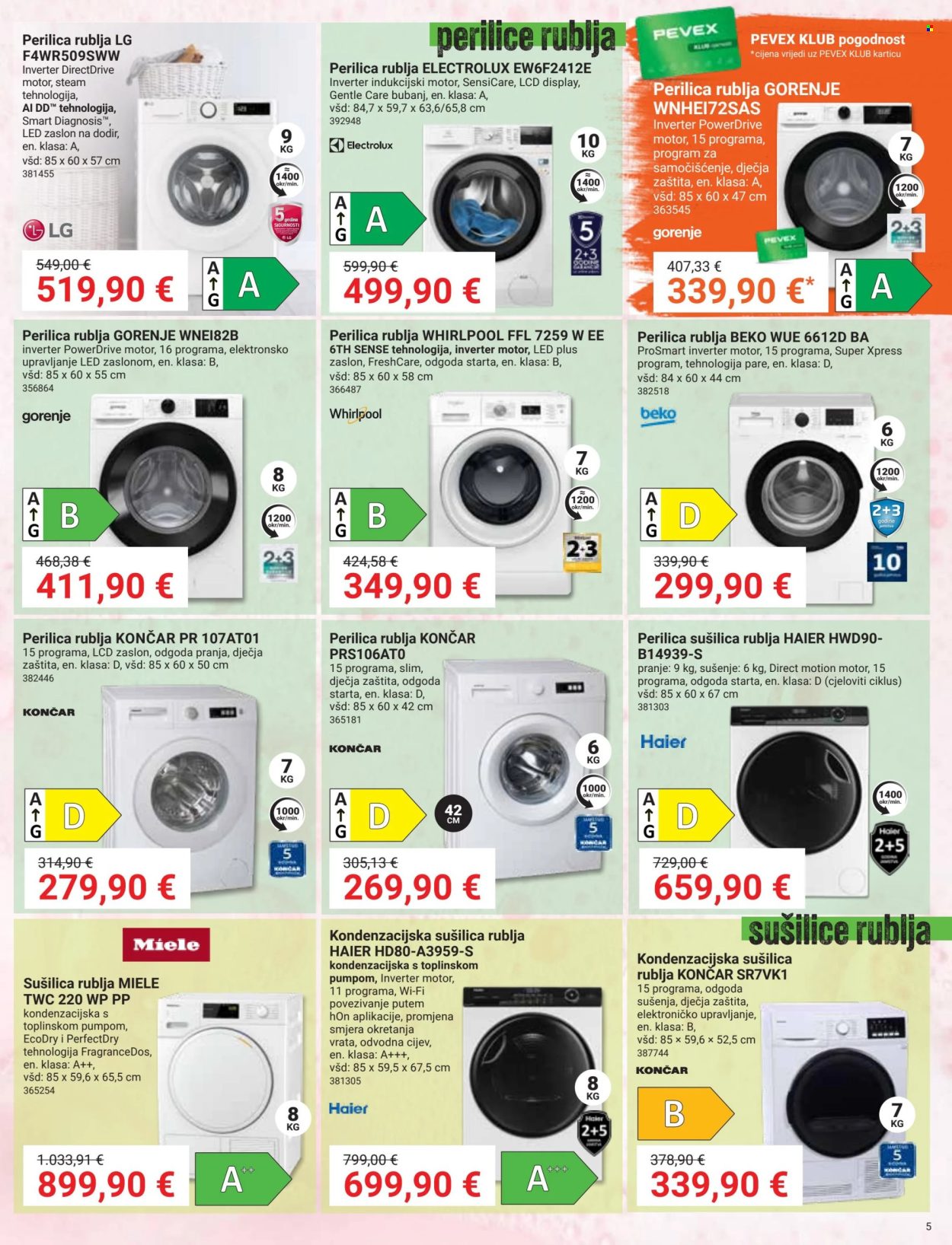 Pevex katalog - 24.10.2024. - 19.11.2024. Stranica 5