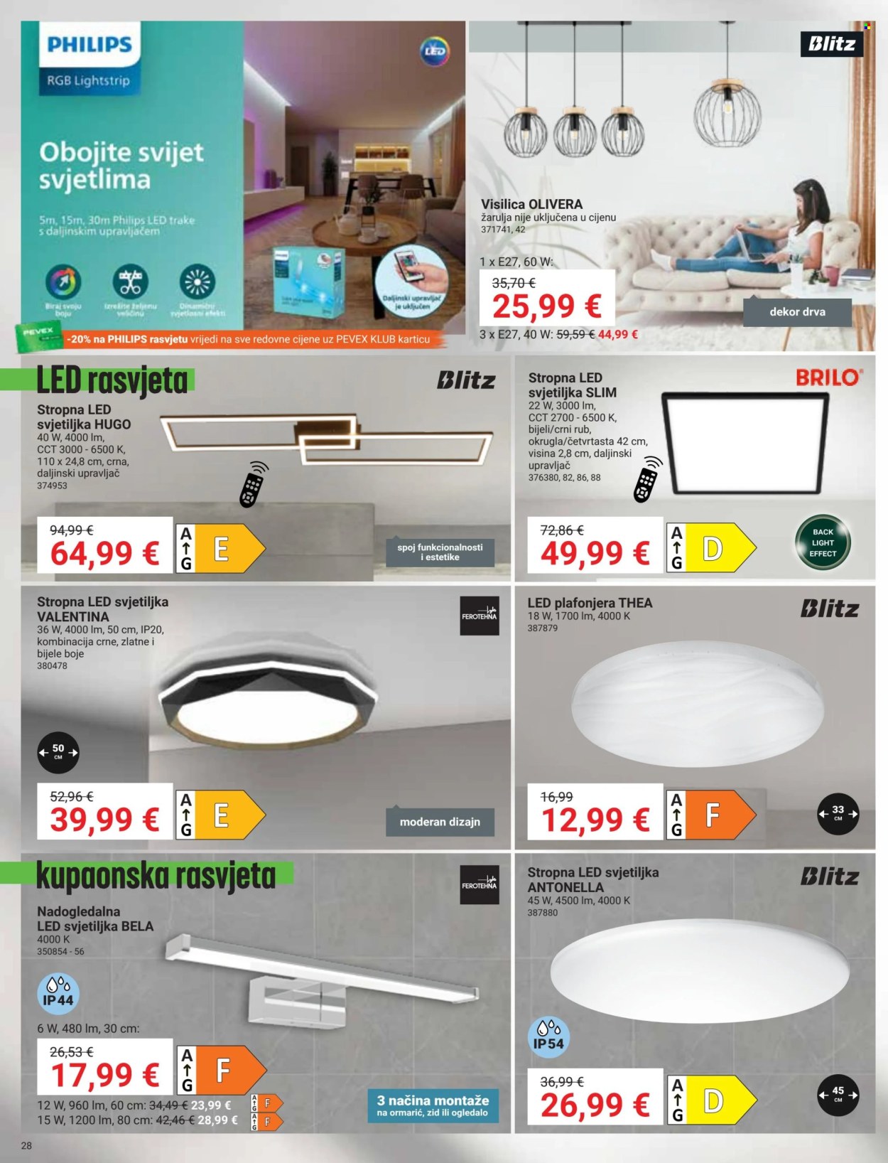 Pevex katalog - 24.10.2024. - 19.11.2024. Stranica 28