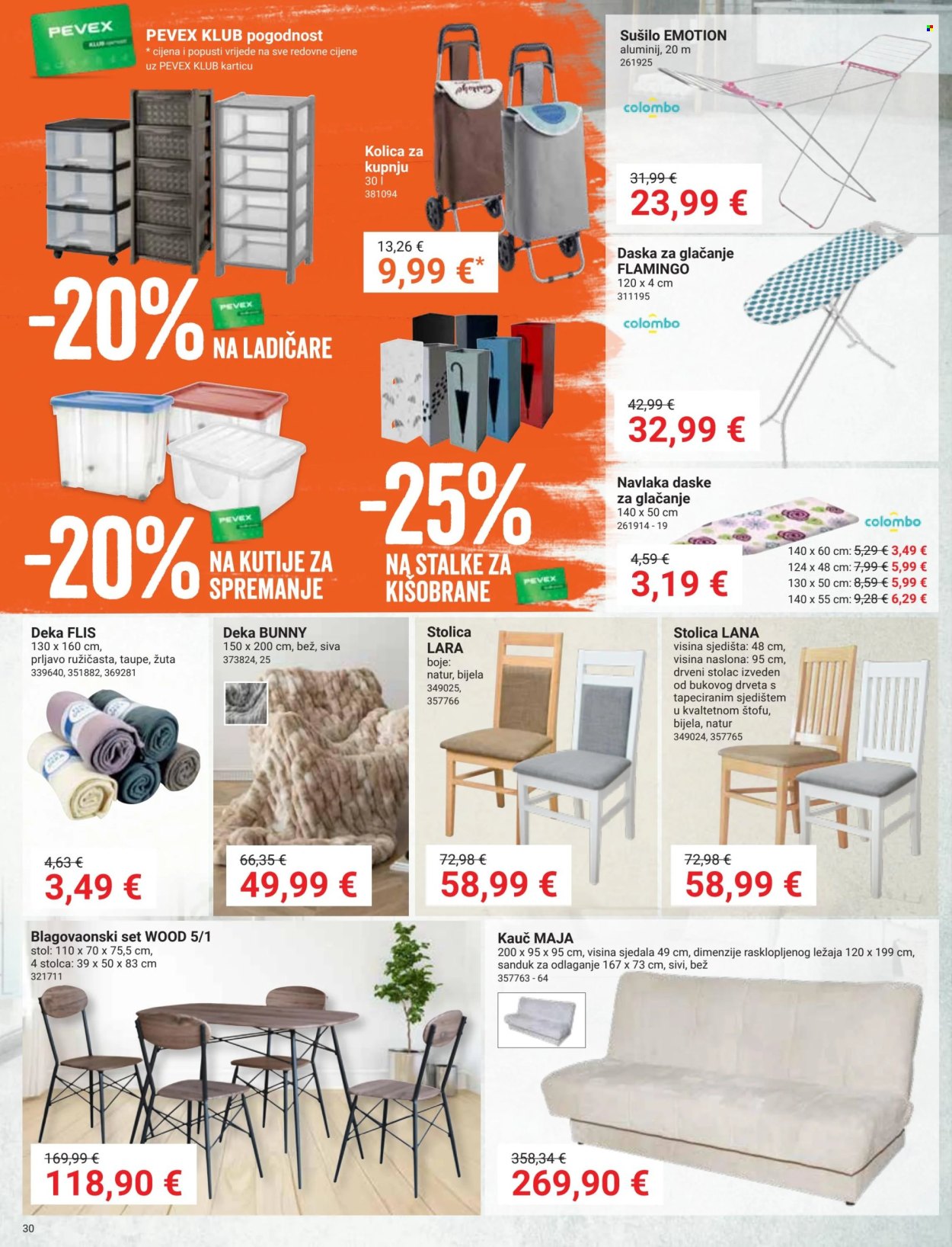 Pevex katalog - 24.10.2024. - 19.11.2024. Stranica 30