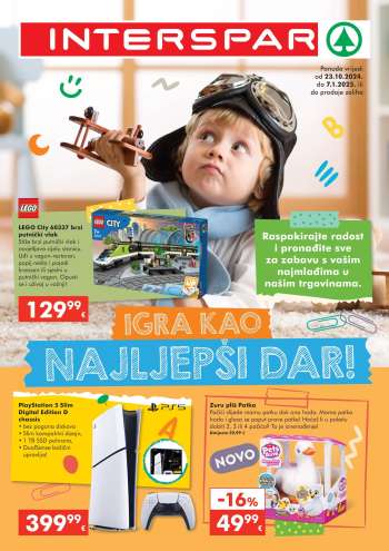 INTERSPAR katalog - 23.10.2024. - 07.01.2025.