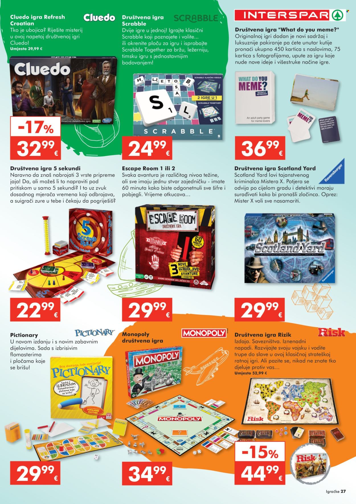INTERSPAR katalog - 23.10.2024. - 07.01.2025. Stranica 27