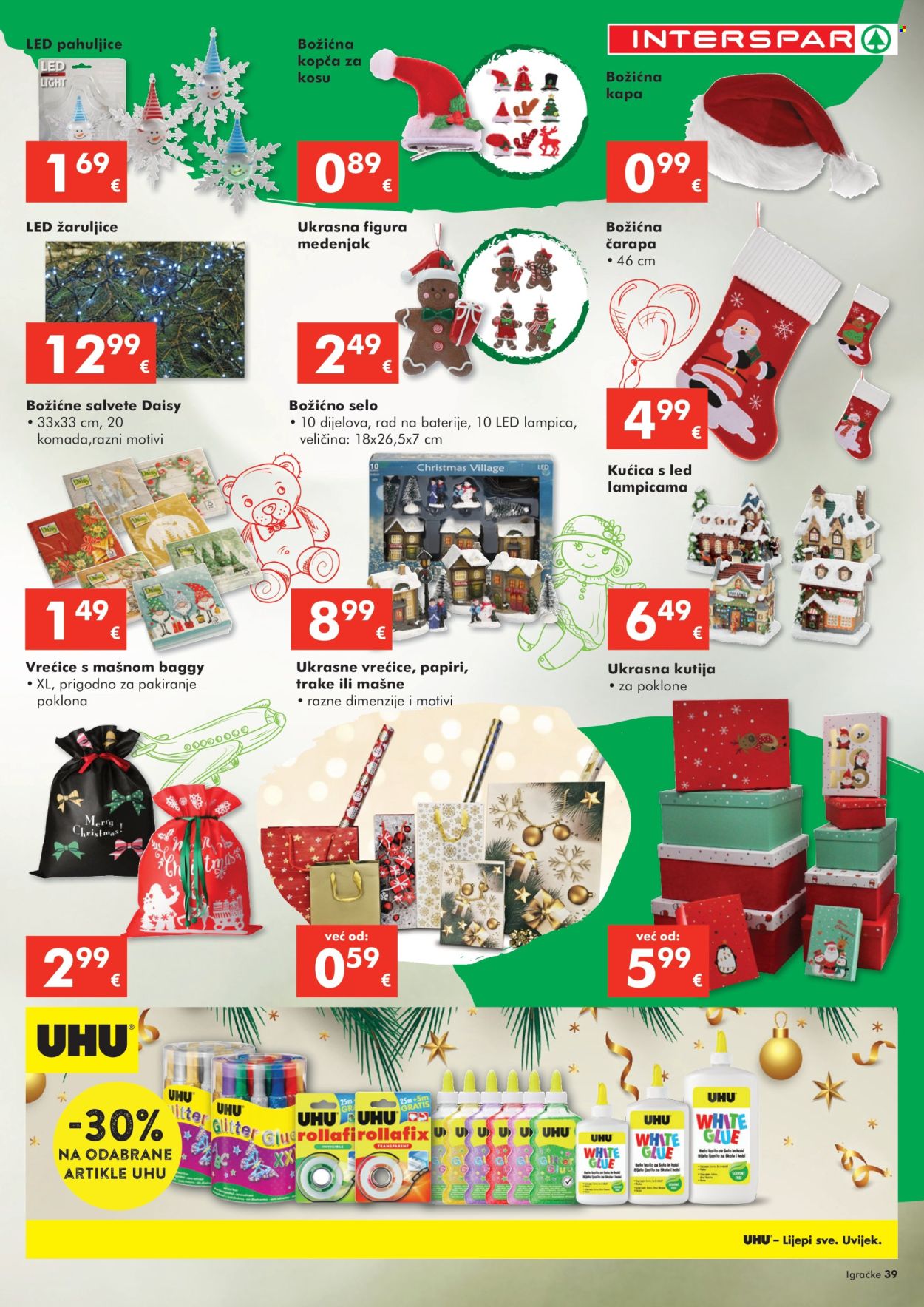 INTERSPAR katalog - 23.10.2024. - 07.01.2025. Stranica 39