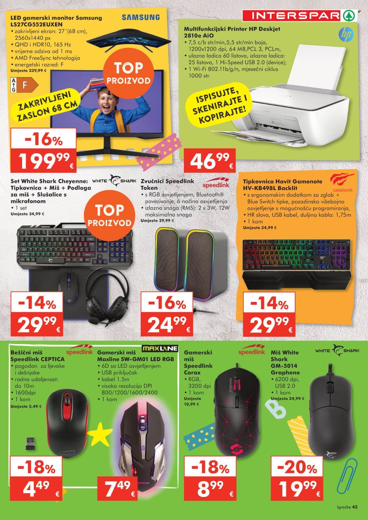 INTERSPAR katalog - 23.10.2024. - 07.01.2025. Stranica 43