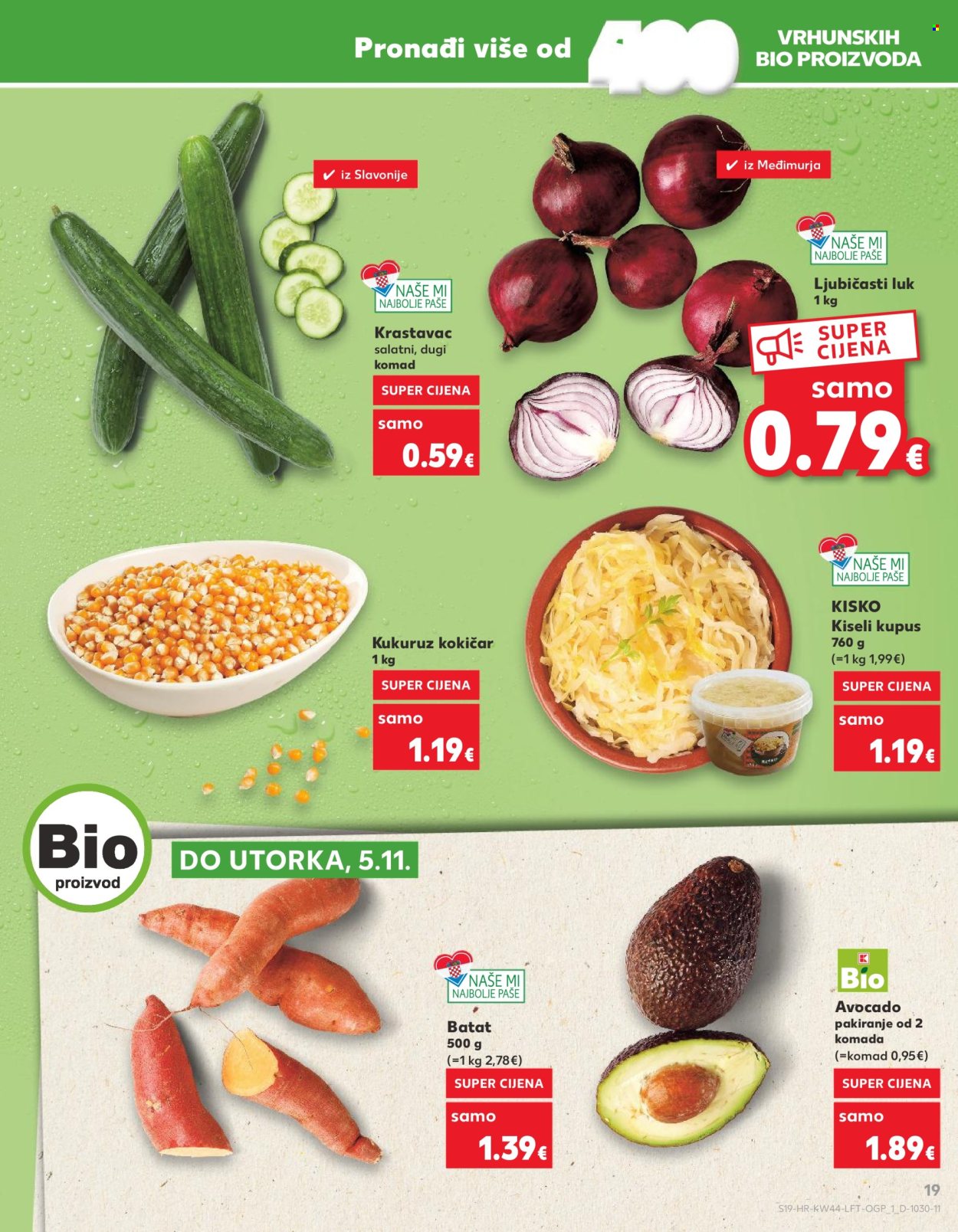 Kaufland katalog - 30.10.2024. - 05.11.2024. Stranica 19
