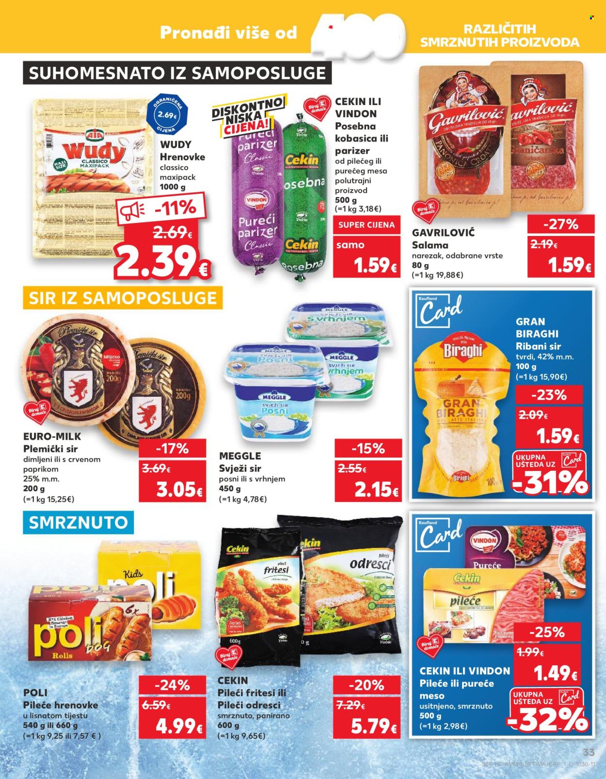 Kaufland katalog - 30.10.2024. - 05.11.2024. Stranica 33
