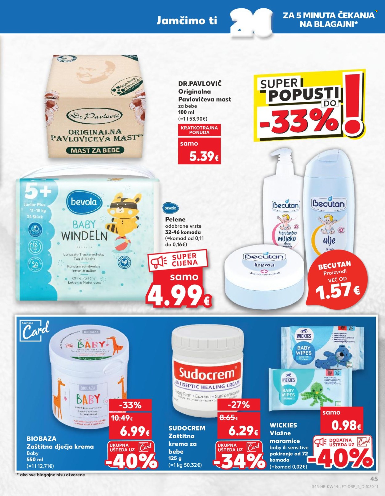 Kaufland katalog - 30.10.2024. - 05.11.2024. Stranica 45