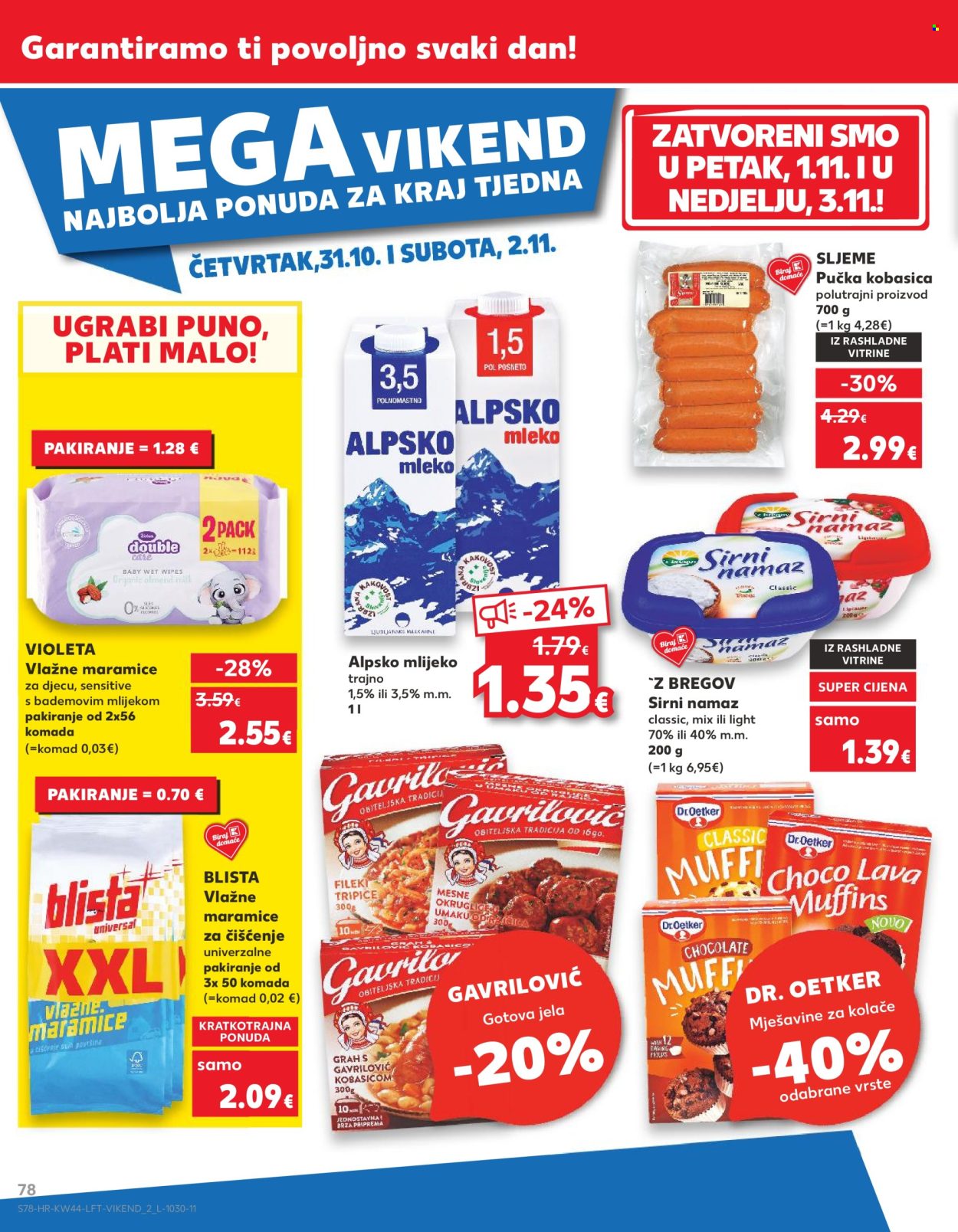 Kaufland katalog - 30.10.2024. - 05.11.2024. Stranica 78