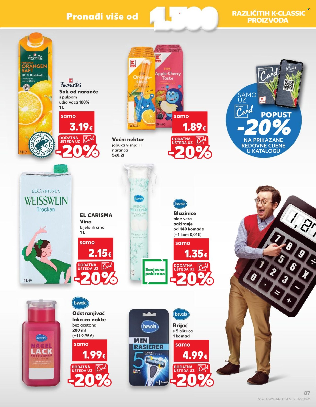 Kaufland katalog - 30.10.2024. - 05.11.2024. Stranica 87