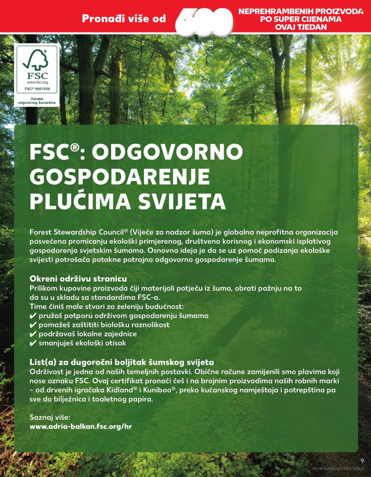 Kaufland katalog - 30.10.2024. - 05.11.2024. Stranica 9