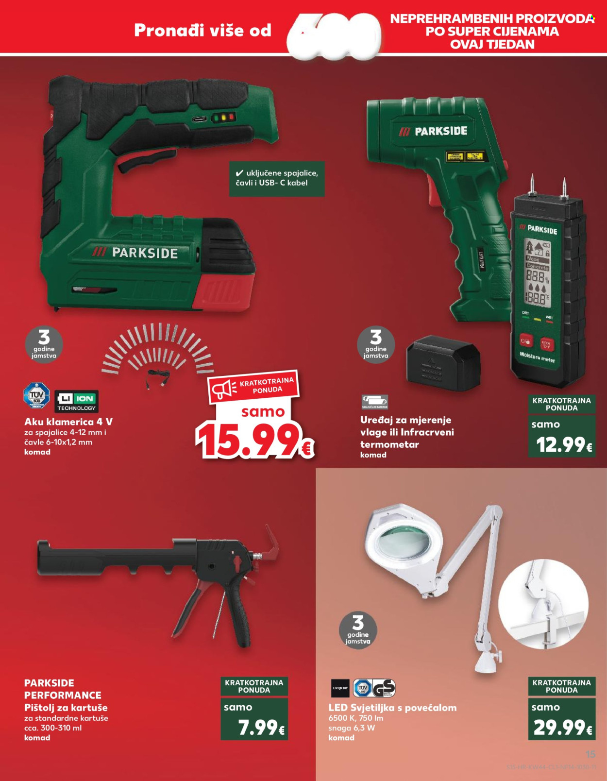 Kaufland katalog - 30.10.2024. - 05.11.2024. Stranica 15