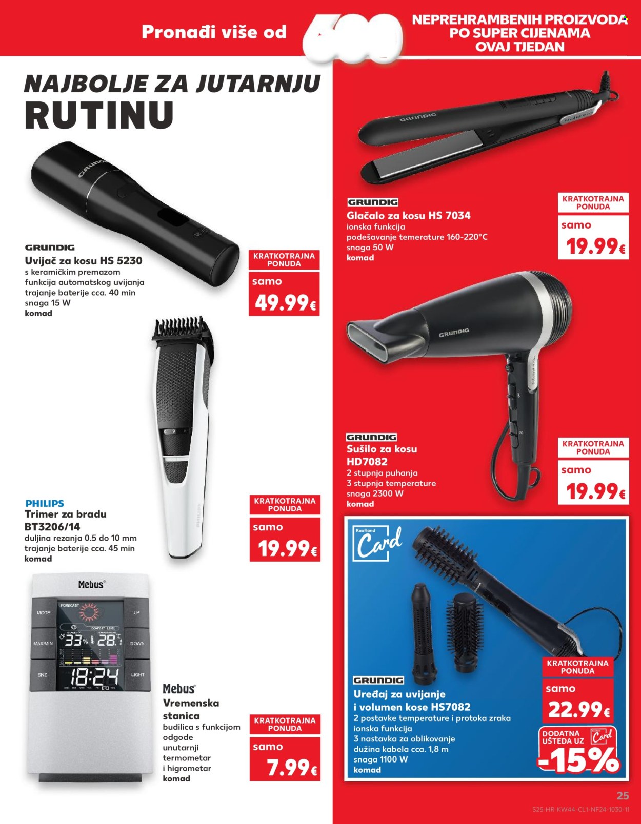Kaufland katalog - 30.10.2024. - 05.11.2024. Stranica 25