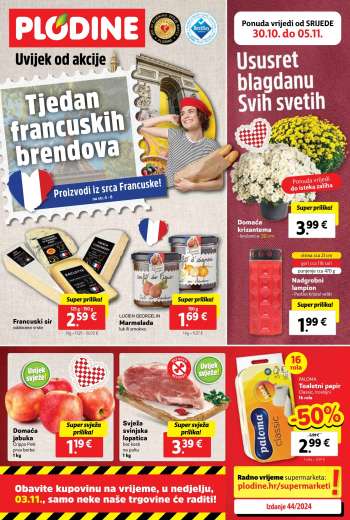 Plodine katalog - 30.10.2024. - 05.11.2024.