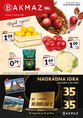 Bakmaz katalog - 31.10.2024. - 06.11.2024.