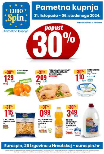 Eurospin katalog - 31.10.2024. - 06.11.2024.