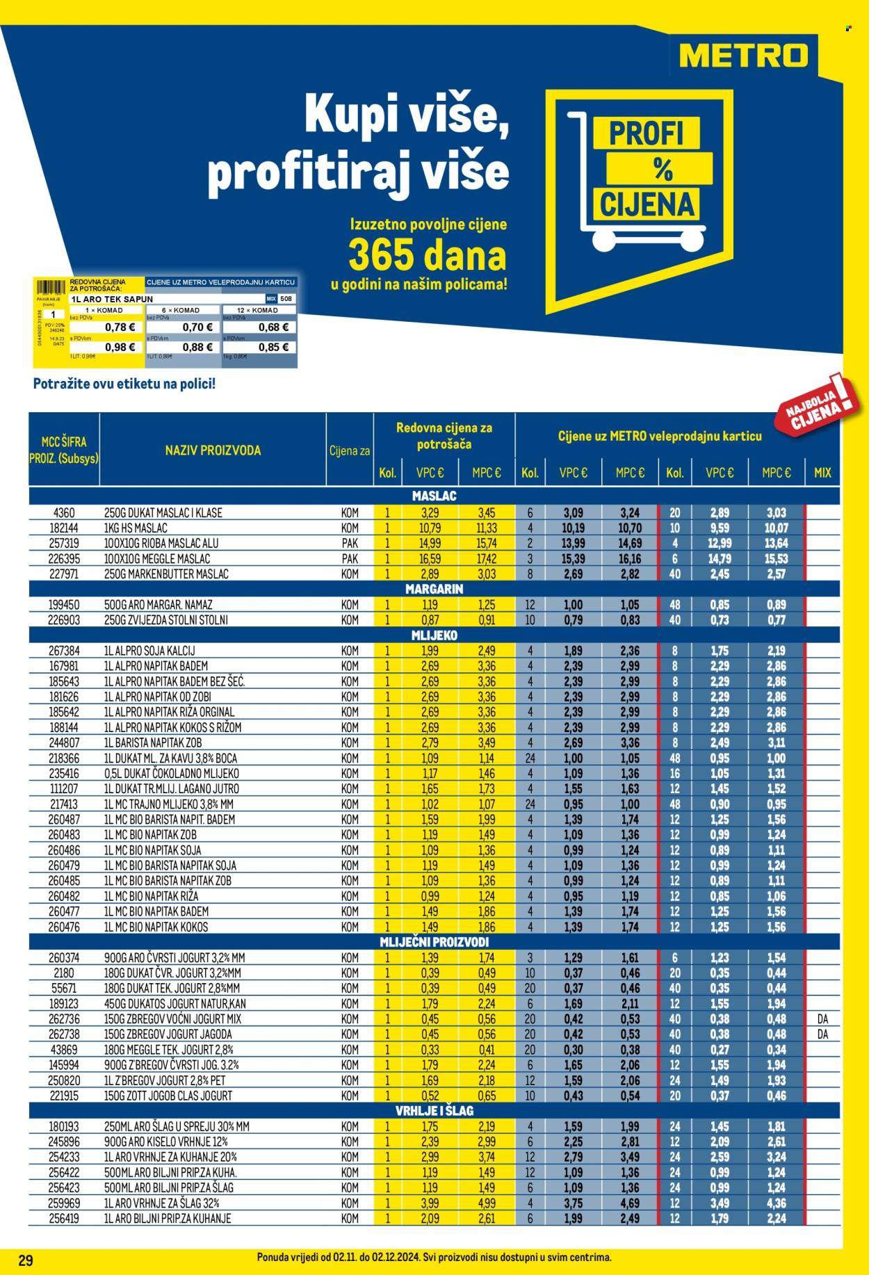 Metro katalog - 02.11.2024. - 02.12.2024. Stranica 29