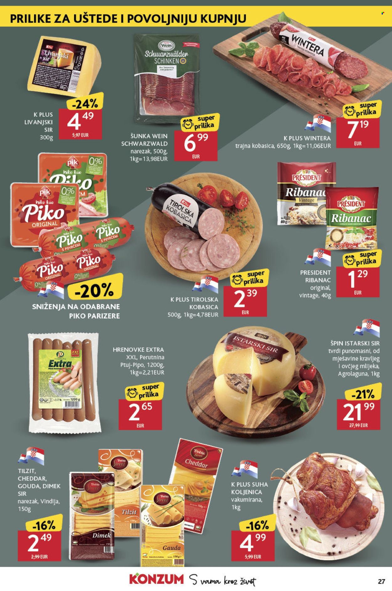 Konzum katalog - 31.10.2024. - 06.11.2024. Stranica 27