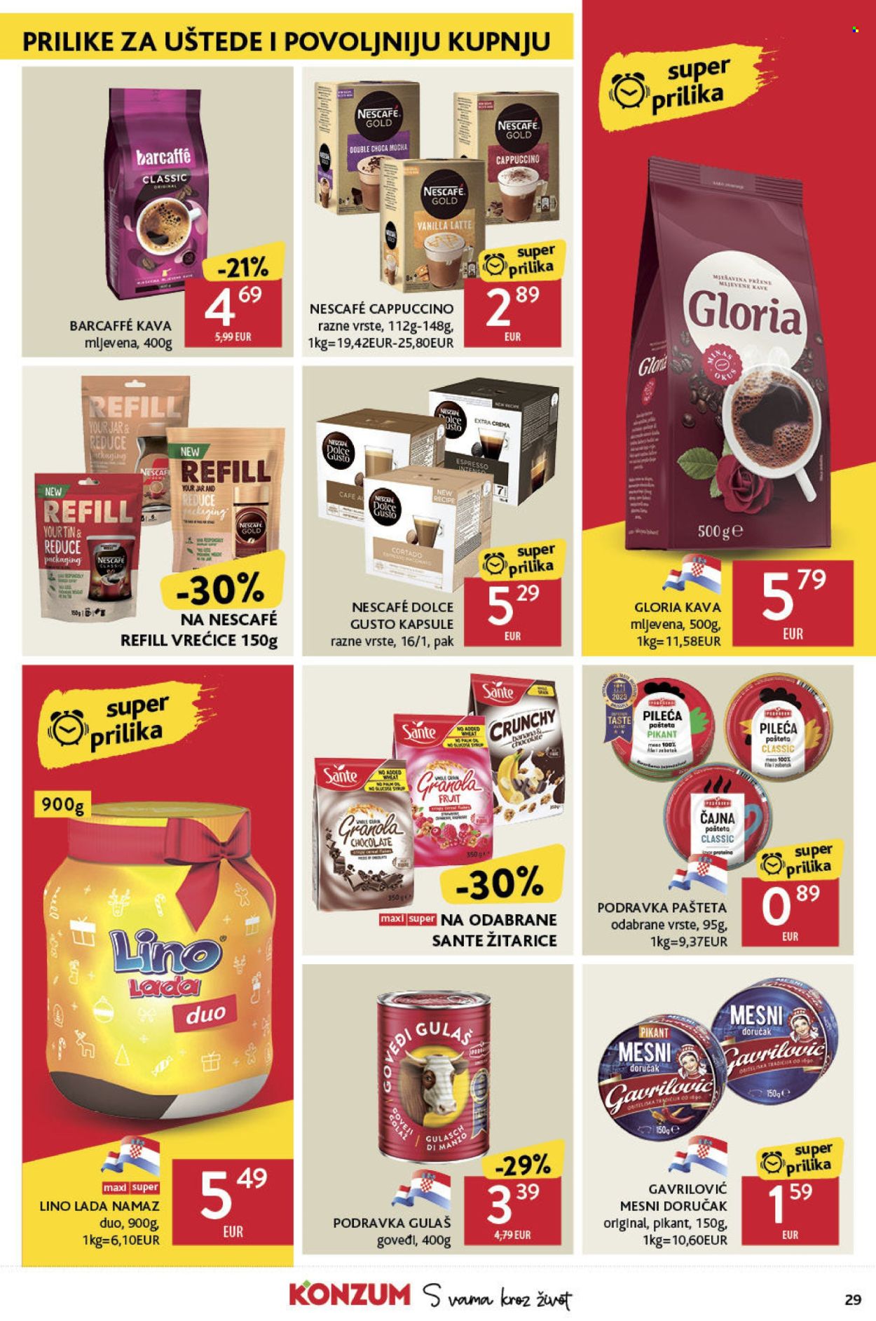 Konzum katalog - 31.10.2024. - 06.11.2024. Stranica 29