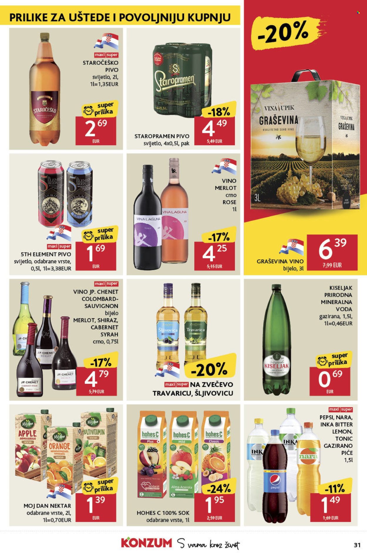 Konzum katalog - 31.10.2024. - 06.11.2024. Stranica 31