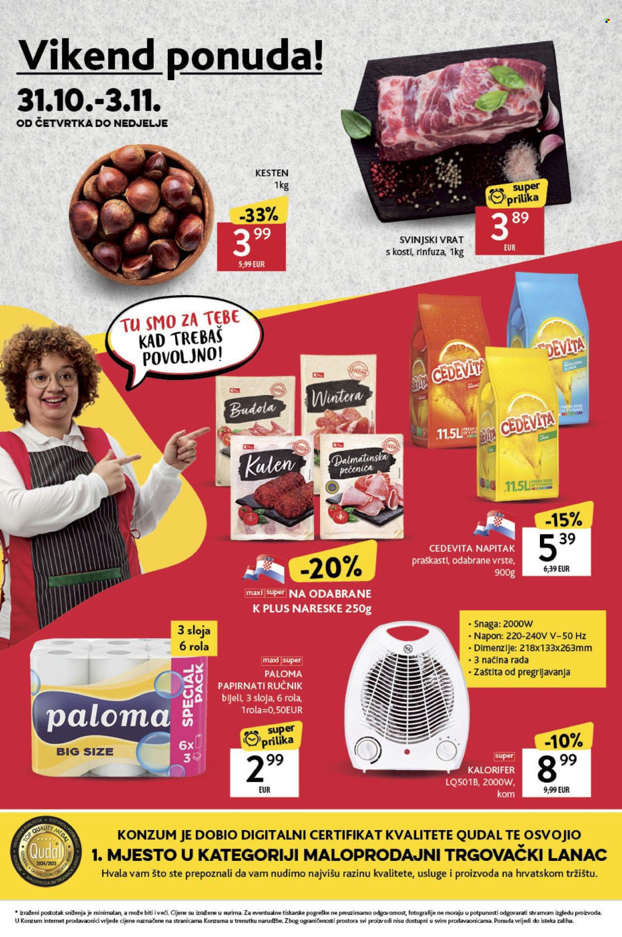 Konzum katalog - 31.10.2024. - 06.11.2024. Stranica 43