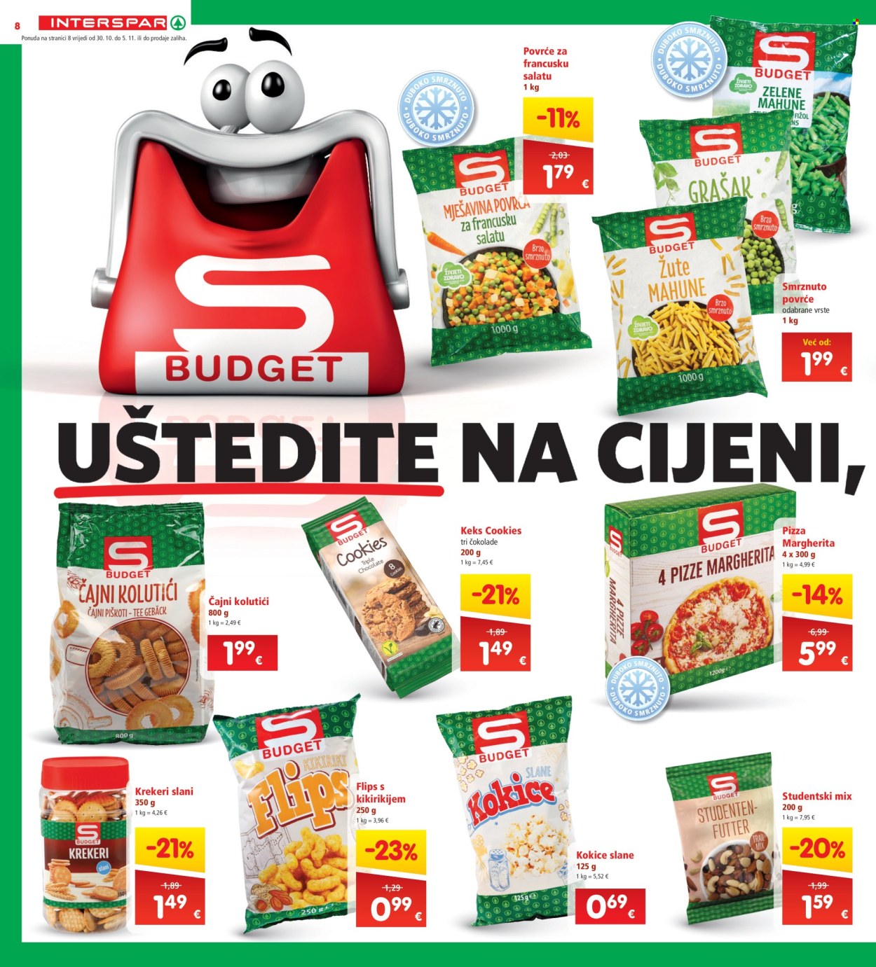 INTERSPAR katalog - 30.10.2024. - 05.11.2024. Stranica 8