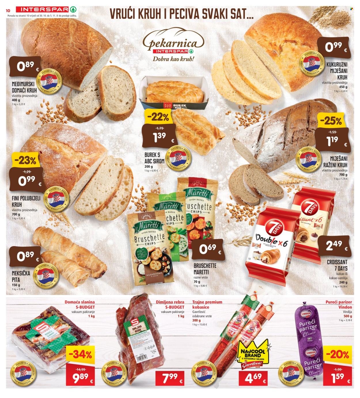 INTERSPAR katalog - 30.10.2024. - 05.11.2024. Stranica 10
