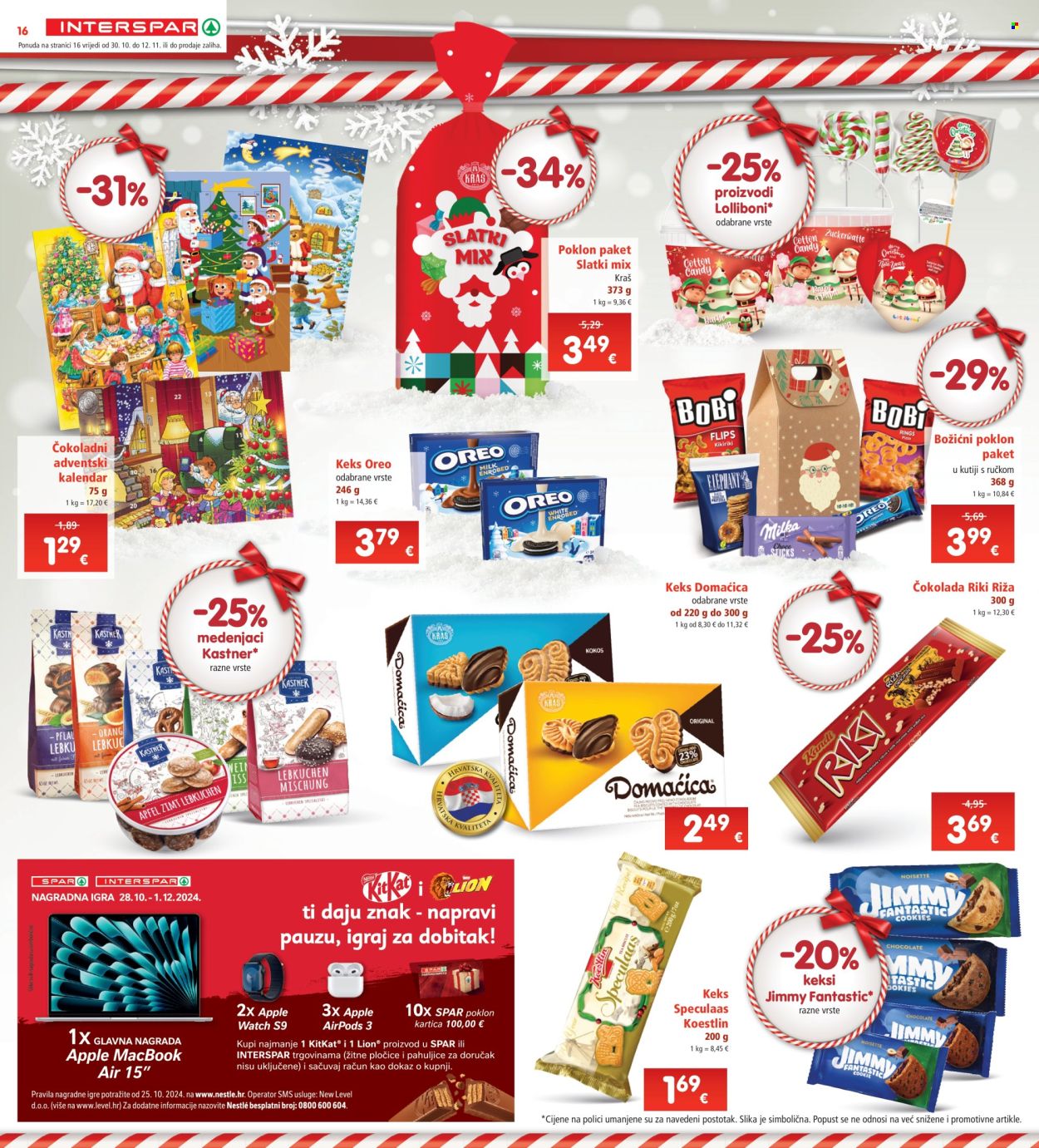INTERSPAR katalog - 30.10.2024. - 05.11.2024. Stranica 16