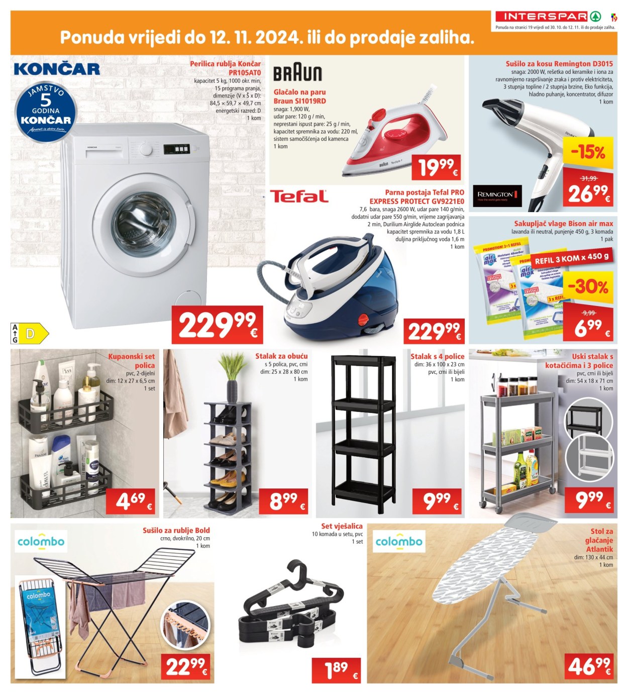 INTERSPAR katalog - 30.10.2024. - 05.11.2024. Stranica 19