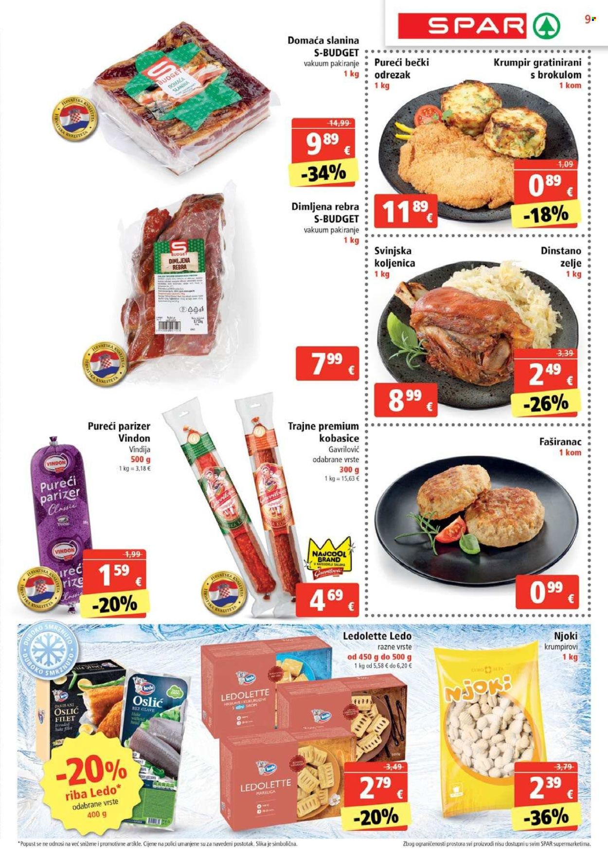 SPAR katalog - 30.10.2024. - 05.11.2024. Stranica 9