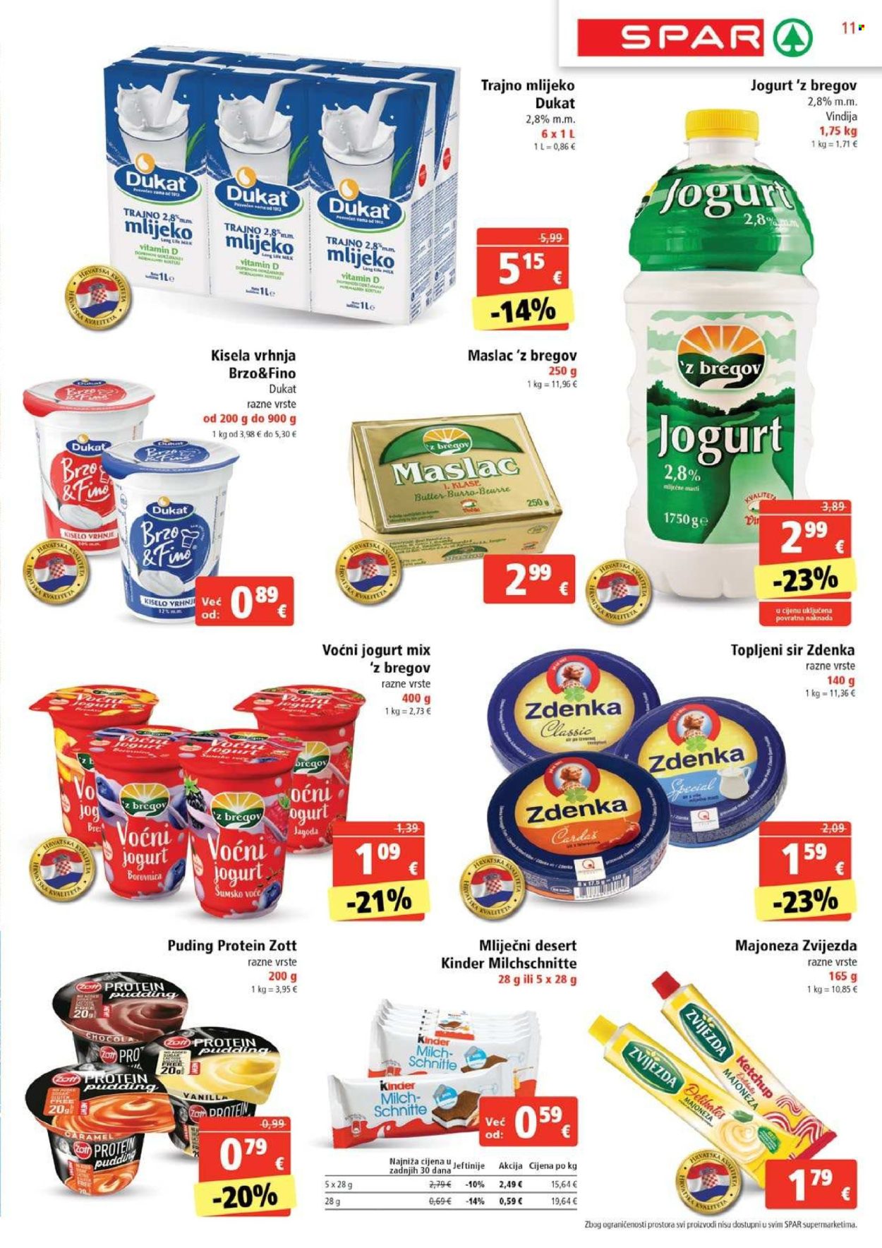 SPAR katalog - 30.10.2024. - 05.11.2024. Stranica 11