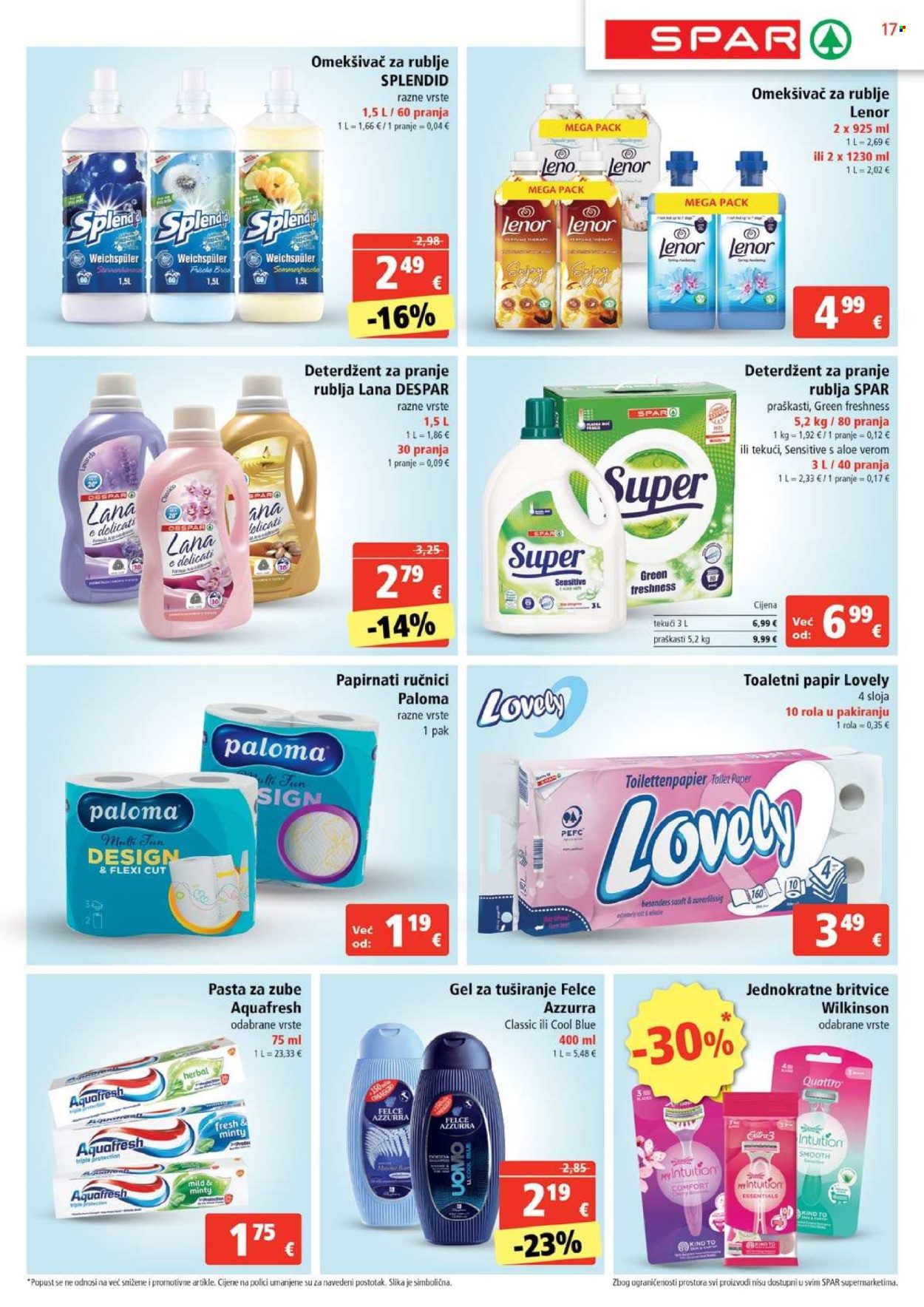 SPAR katalog - 30.10.2024. - 05.11.2024. Stranica 17