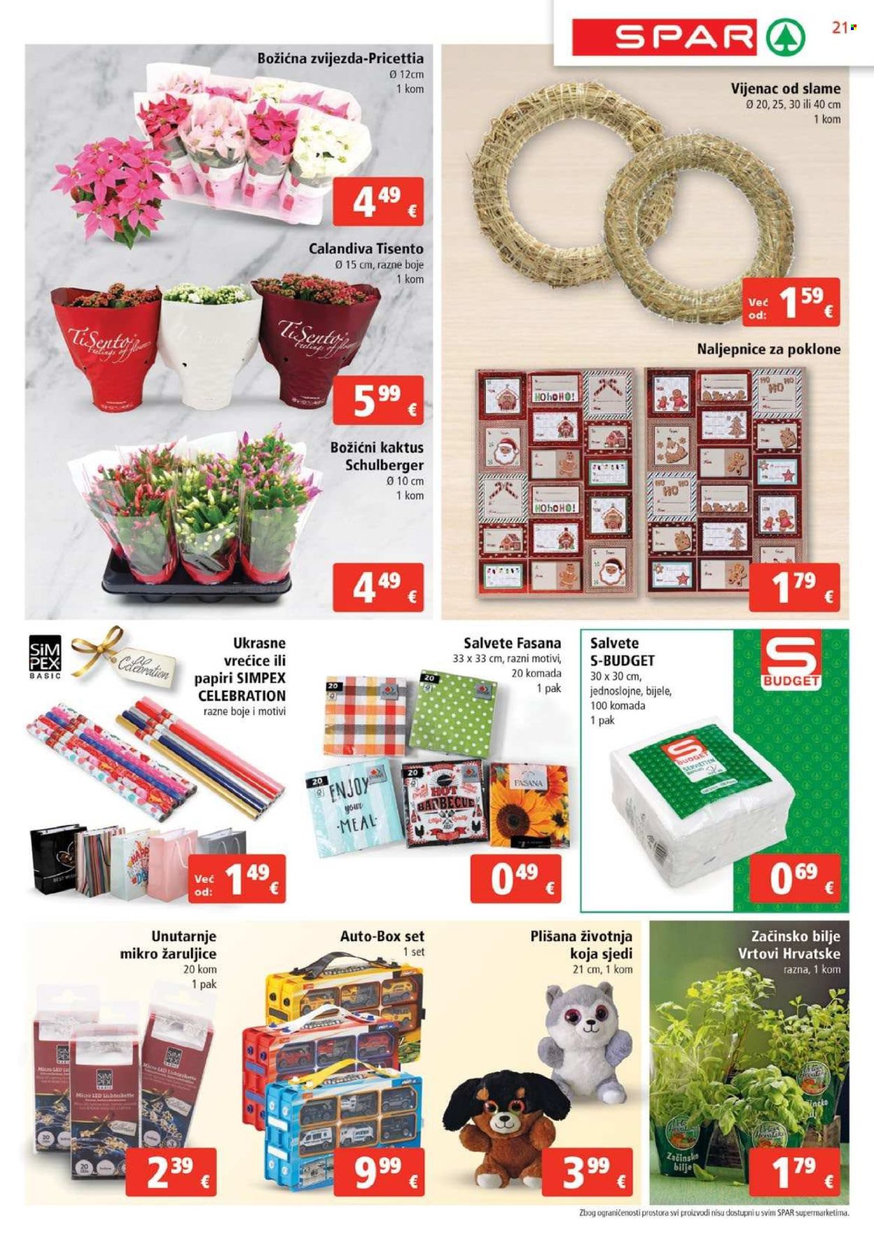 SPAR katalog - 30.10.2024. - 05.11.2024. Stranica 21