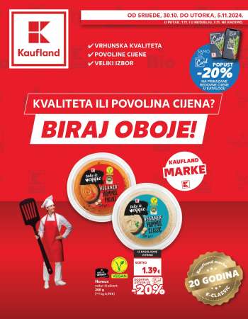 Kaufland katalog - 30.10.2024. - 05.11.2024.