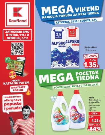 Kaufland katalog - 31.10.2024. - 05.11.2024.