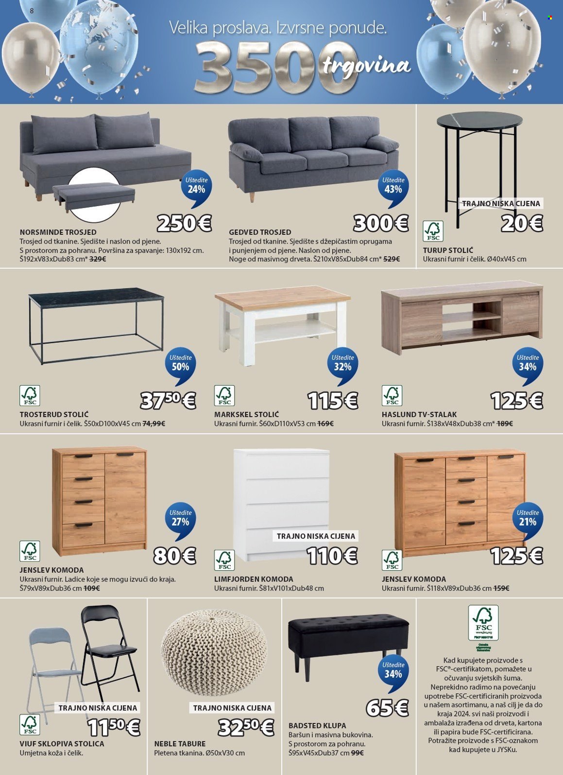 JYSK katalog - 30.10.2024. - 01.12.2024. Stranica 9