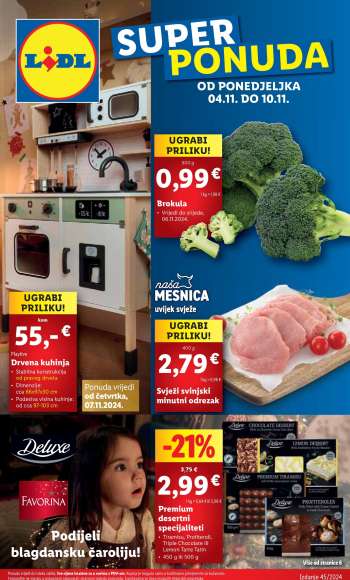 Lidl katalog - 04.11.2024. - 10.11.2024.