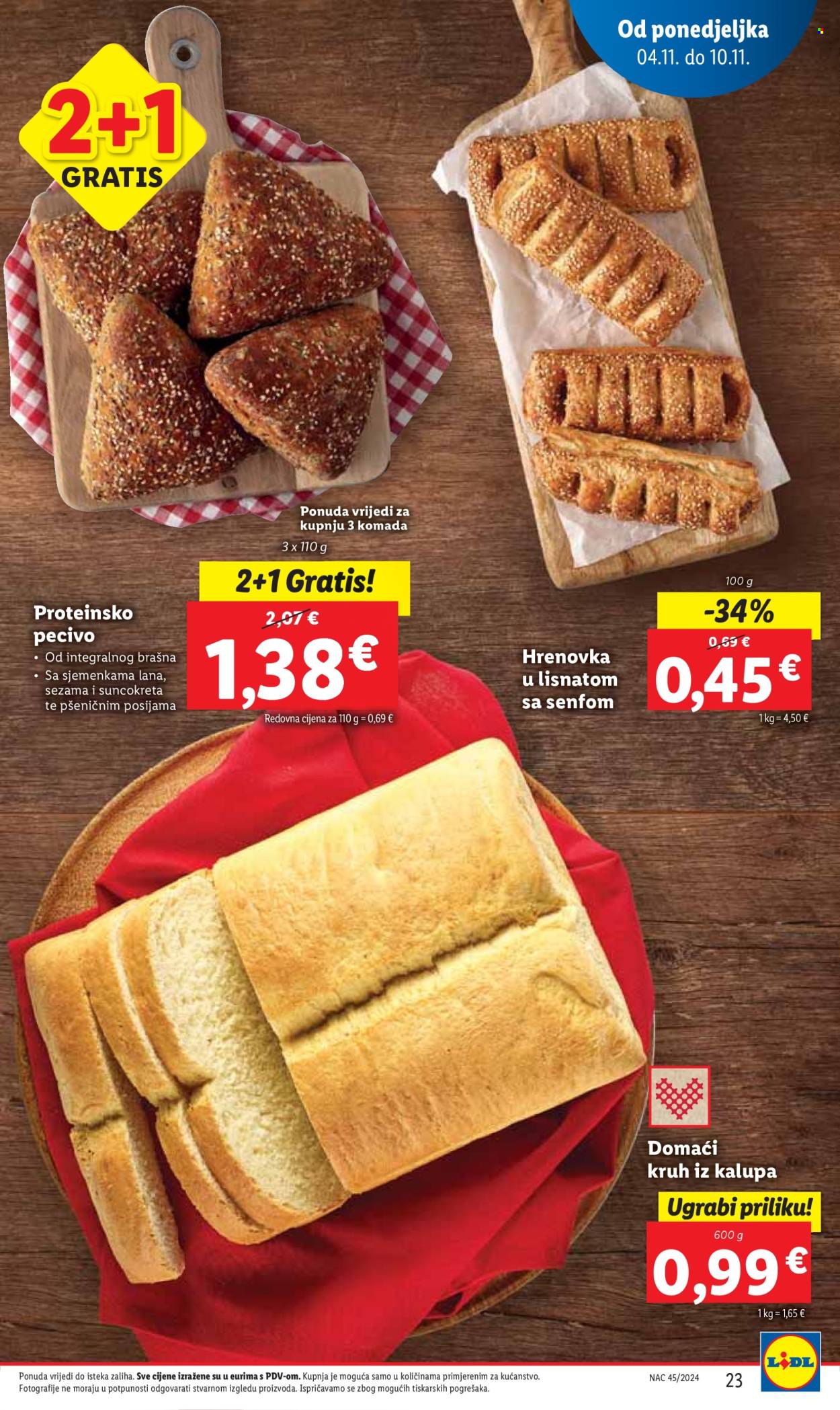 Lidl katalog - 04.11.2024. - 10.11.2024. Stranica 23